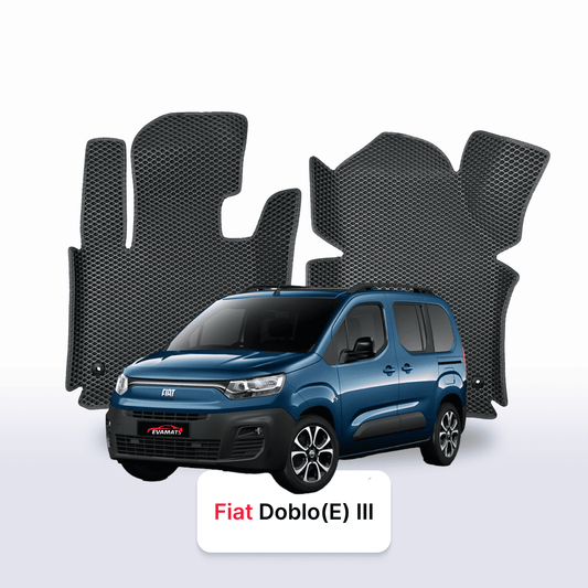 EVAMATS Automatten für Fiat Doblo(E) 3. Generation 2023-2024 Jahr Electro MINIVAN
