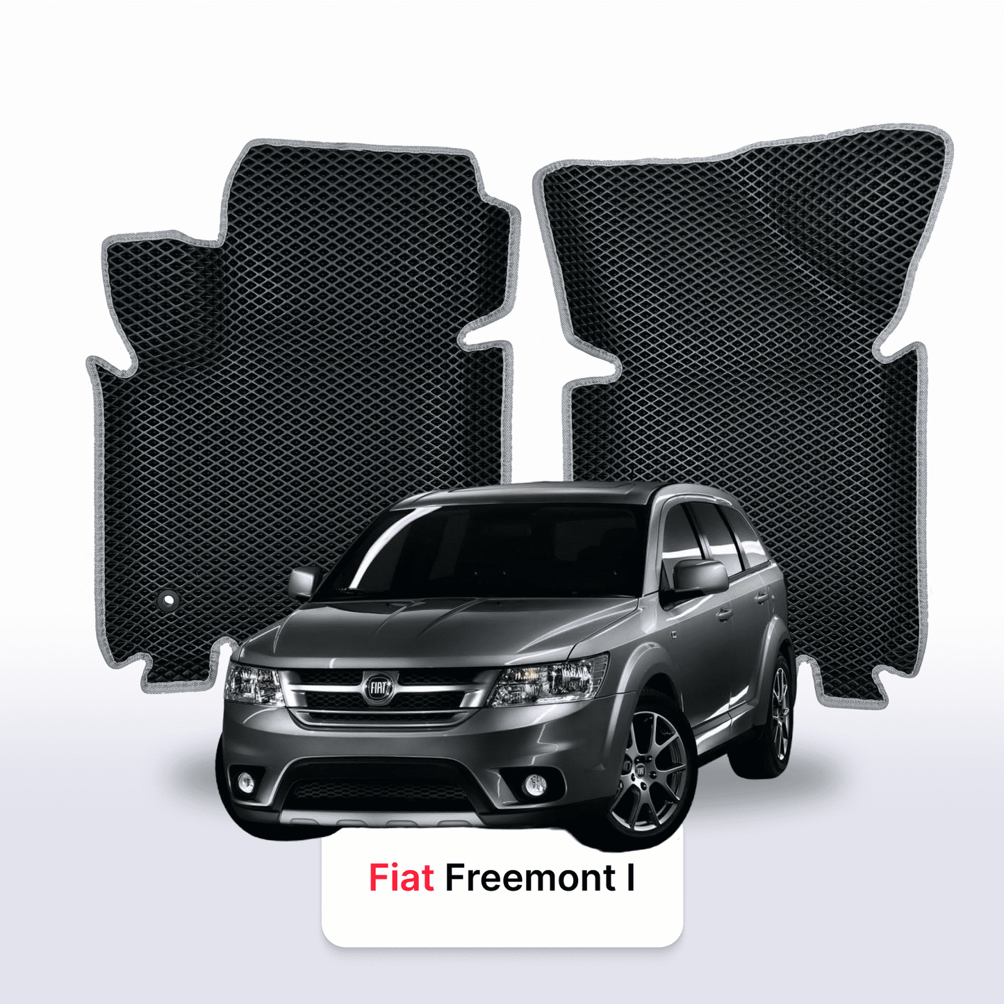 Fußmatten EVAMATS für Fiat Freemont 1 gen 2011-2015 jahr SUV