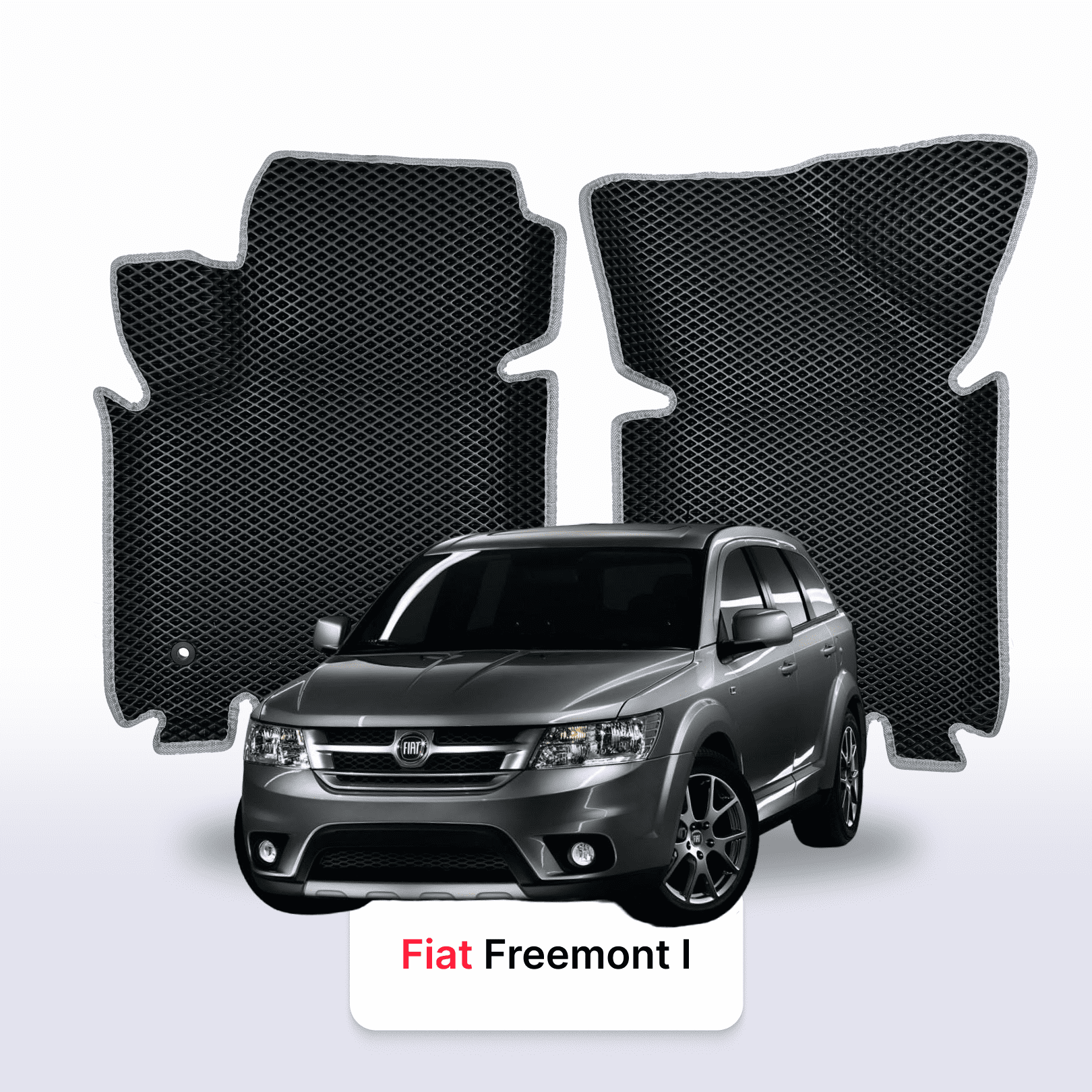 Fußmatten EVAMATS für Fiat Freemont 1 gen 2011-2015 jahr SUV