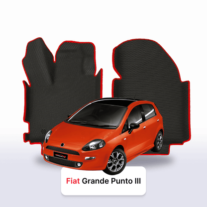 Fußmatten EVAMATS für Fiat Grande Punto 3 gen 2005-2012 jahr SCHÄGHECK 5 türer