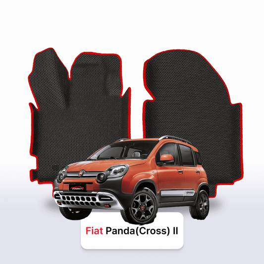 EVAMATS Automatten für Fiat Panda (Cross) 2. Generation 2003–2012, Fließheck, 5 Türen