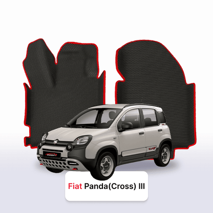 EVAMATS Automatten für Fiat Panda (Cross) 3. Generation 2011–2023, Fließheck, 5 Türen