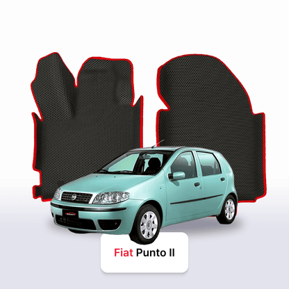 EVAMATS Automatten für Fiat Punto 2 Gen 1999-2011 Jahr FLIEßHECK 5 Türen