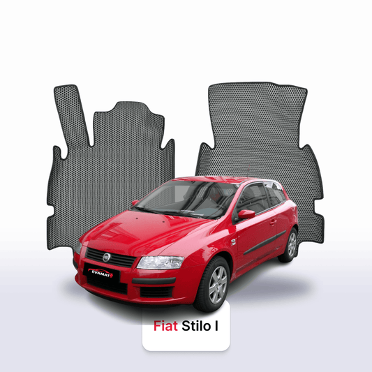 Fußmatten EVA für Fiat Stilo 1 gen 2001-2007 jahr SCHÄGHECK 3 türer