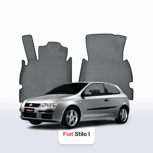 EVAMATS Automatten für Fiat Stilo 1. Generation 2001–2007, Fließheck, 5 Türen