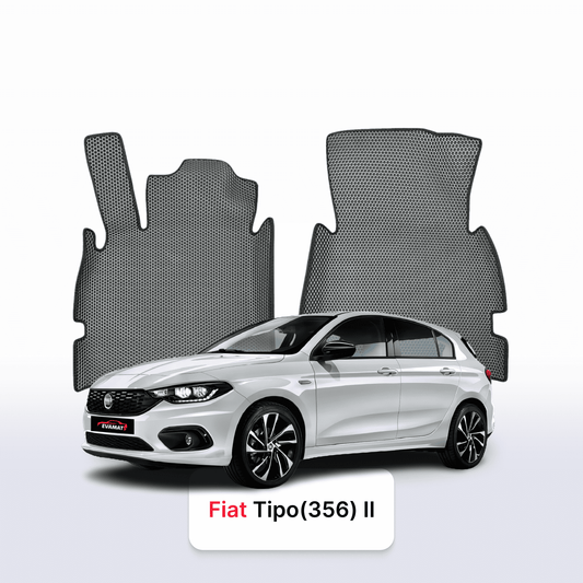 EVAMATS Automatten für Fiat Tipo (356) 2. Generation 2015–2023, Fließheck, 5 Türen