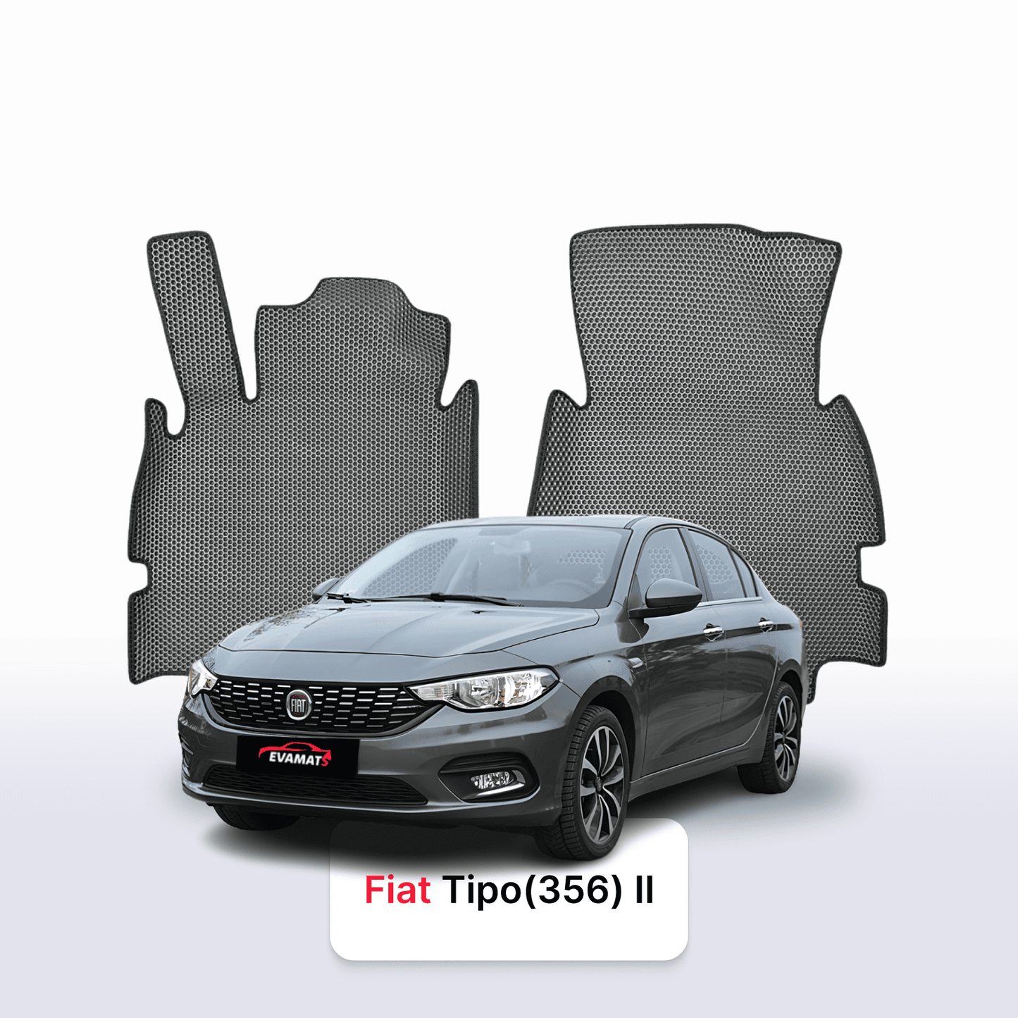 EVAMATS Automatten für Fiat Tipo (356) 2. Generation 2015–2023 Limousine