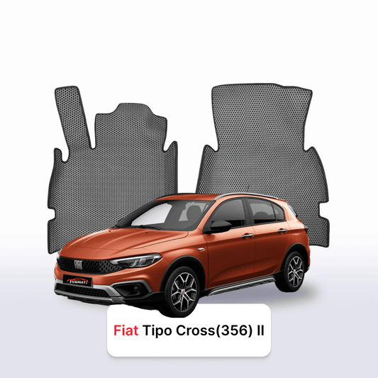EVAMATS Automatten für Fiat Tipo Cross(356) 2. Generation 2020-2023 Jahr FLIEßHECK 5 Türen