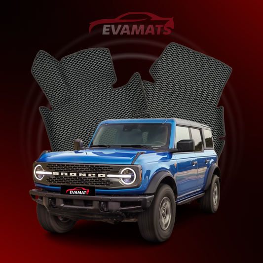 Fußmatten EVAMATS für Ford Bronco 6 Gen 2021-2025 Jahr SUV