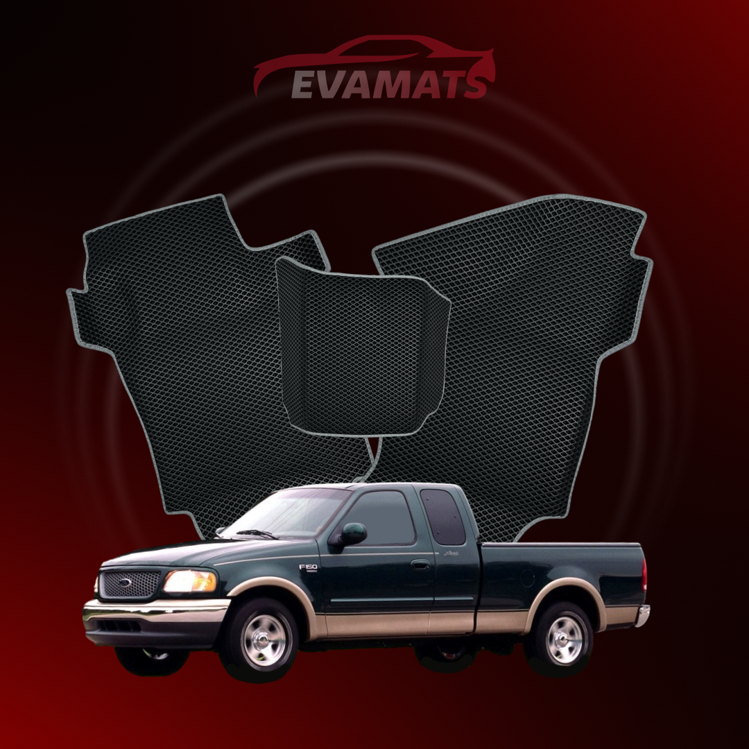 Fußmatten EVAMATS für Ford F-150 10. Generation 1996-2004 Baujahr PICK-UP mit eineinhalb Kabinen