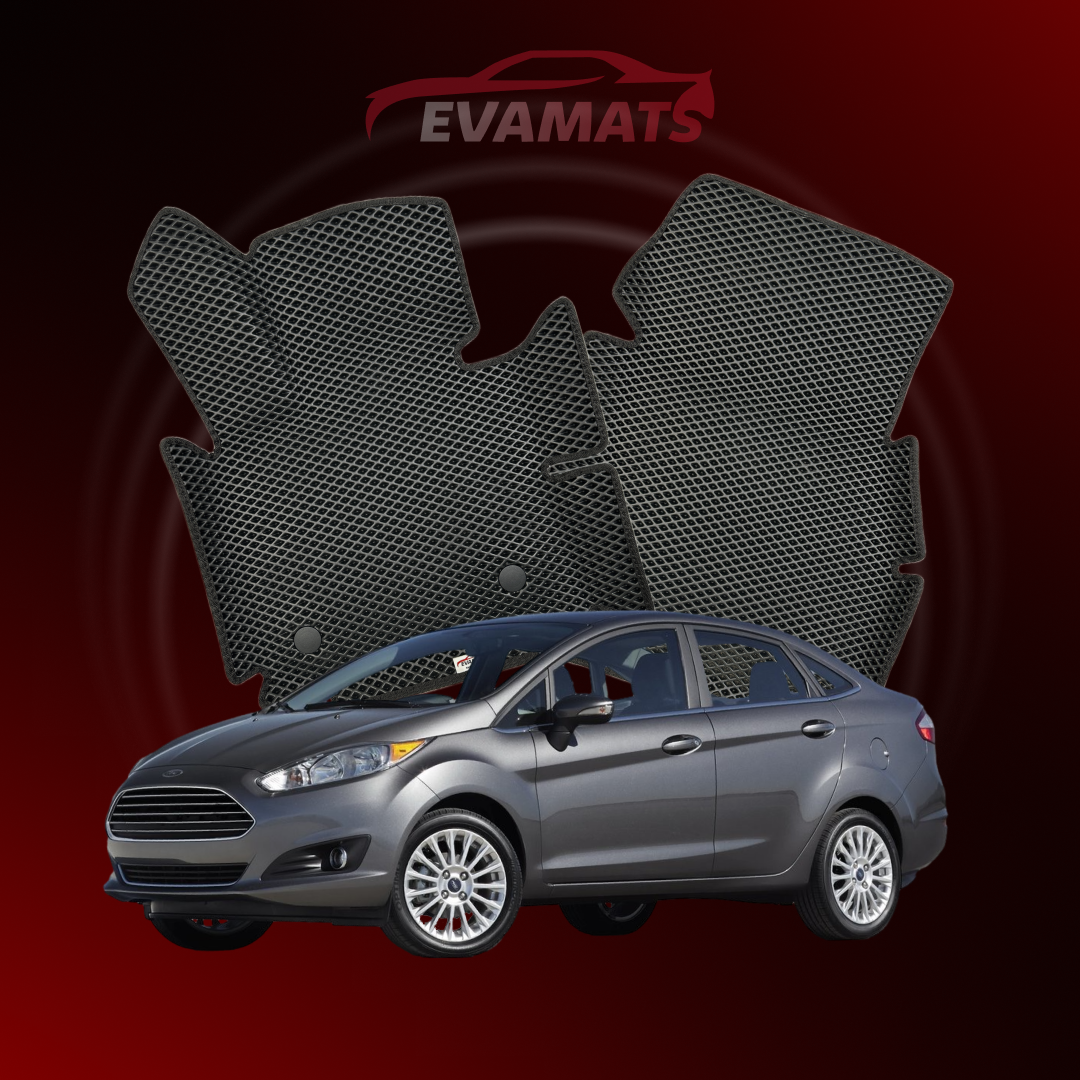 Fußmatten EVAMATS für Ford Fiesta 6 Gen 2008-2017 Jahr SEDAN
