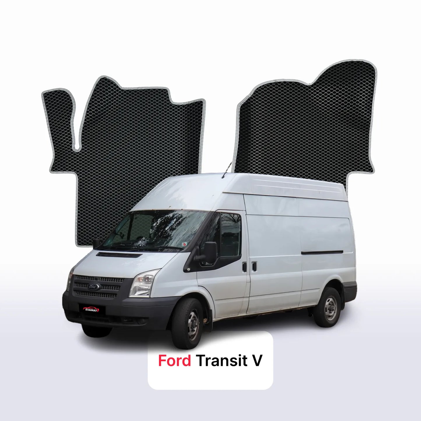 Fußmatten EVAMATS für Ford Transit 5 gen 2000-2013 jahr VAN