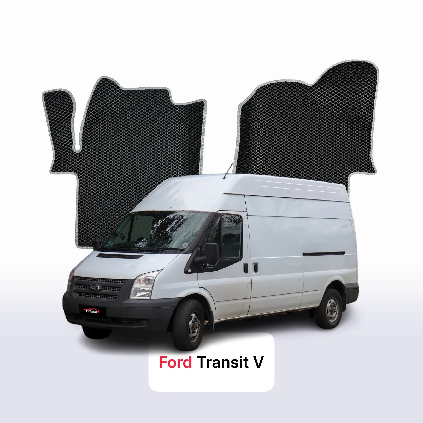 Fußmatten EVAMATS für Ford Transit 5 gen 2000-2013 jahr VAN