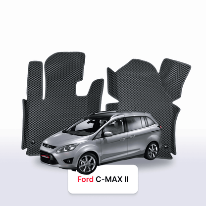 Fußmatten EVAMATS für Ford C-MAX 2 Gen 2010-2019 Jahr MINIVAN