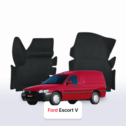 Fußmatten EVAMATS für Ford Escort 5. Generation 1995-2000 Baujahr VAN