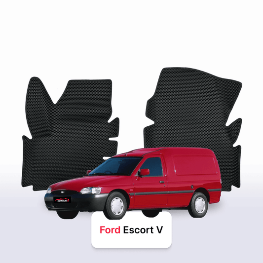 Fußmatten EVAMATS für Ford Escort 5. Generation 1995-2000 Baujahr VAN