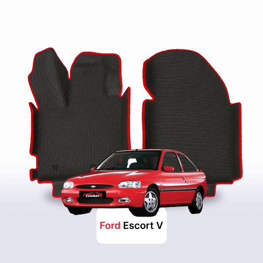 Fußmatten EVAMATS für Ford Escort 5. Generation 1995–2000, Schrägheck, 3-türig