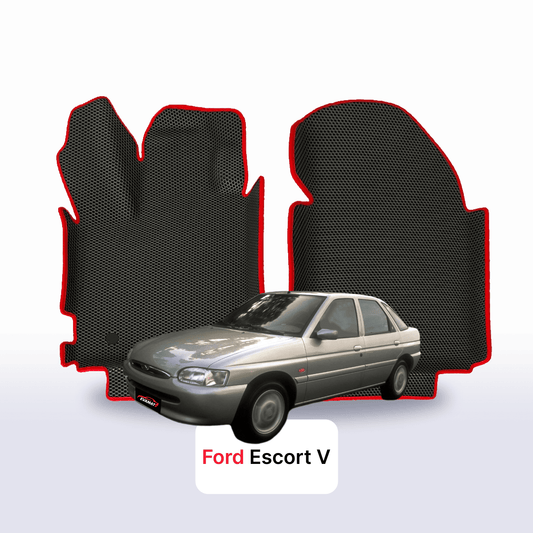 Fußmatten EVAMATS für Ford Escort 5. Generation 1995–2000, Fließheck, 5-türig