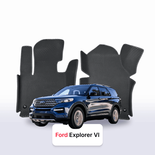 Car mats EVAMATS for Ford Explorer 6 gen 2019-2028 year SUV