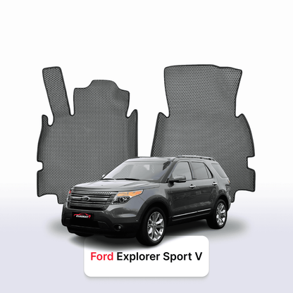 Fußmatten EVAMATS für Ford Explorer Sport 5 Gen 2010-2019 Jahr SUV
