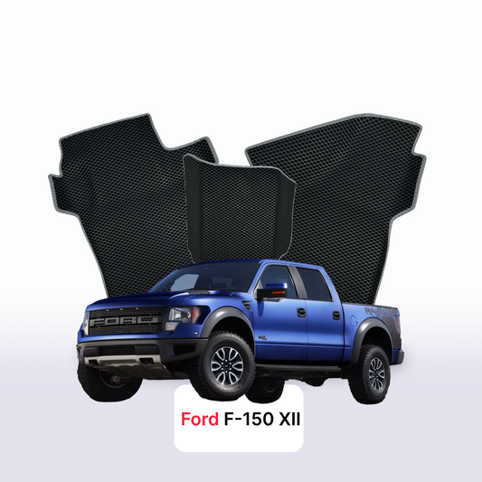 Fußmatten EVAMATS für Ford F-150 12 Gen 2008-2014 Jahr PICK-UP Doppelkabine