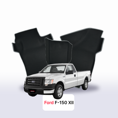 Fußmatten EVAMATS für Ford F-150 12 Gen 2008-2014 Jahr PICK-UP Einzelkabine