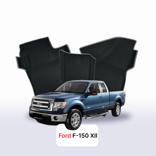 Fußmatten EVAMATS für Ford F-150 12 Gen 2008-2014 Jahr PICK-UP eineinhalb Kabine