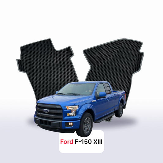 Fußmatten EVAMATS für Ford F-150 13. Generation 2014-2020 Jahr PICK-UP Doppelkabine (CrewCab)