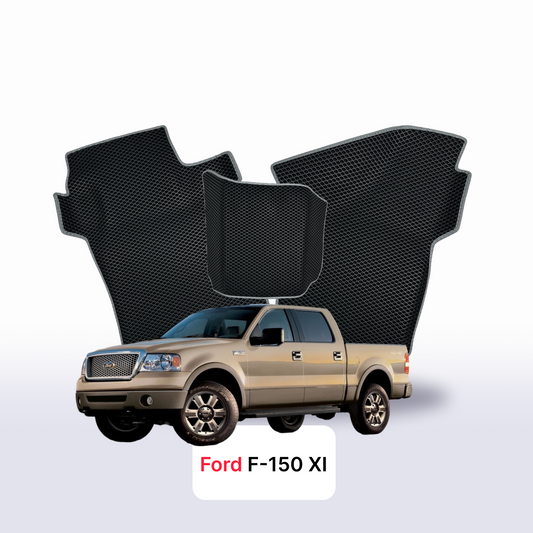 Fußmatten EVAMATS für Ford F-150 11 Gen 2003-2008 Jahr PICK-UP Doppelkabine