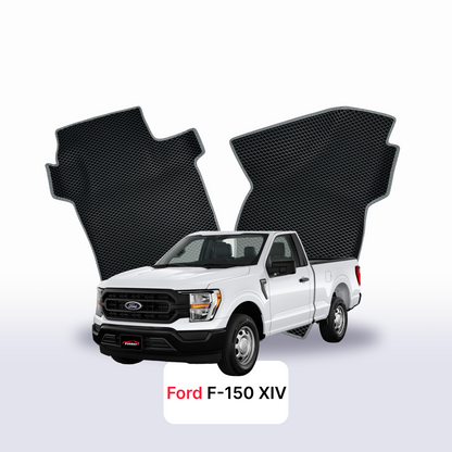 Fußmatten EVAMATS für Ford F-150 14. Generation 2020-2025 Jahr PICK-UP Einzelkabine