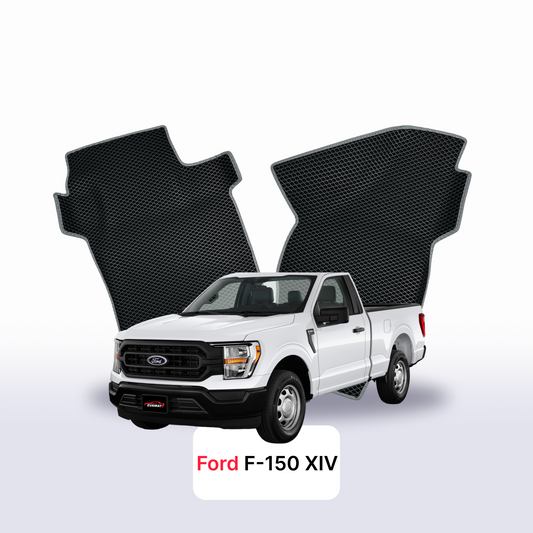 Fußmatten EVAMATS für Ford F-150 14. Generation 2020-2025 Jahr PICK-UP Einzelkabine