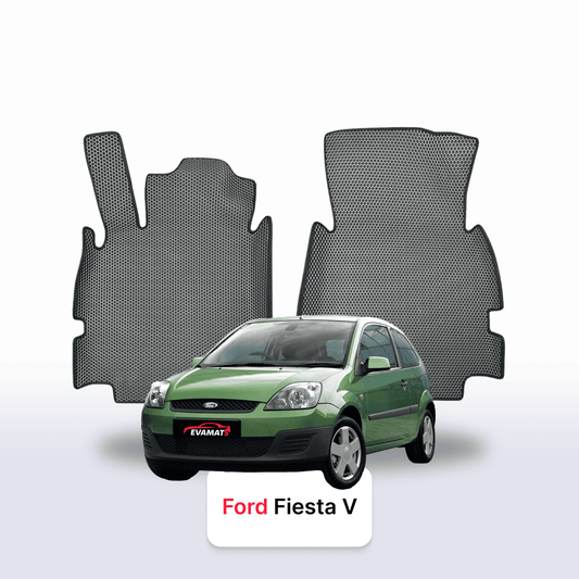 Fußmatten EVAMATS für Ford Fiesta 5. Generation 2002–2008, Schrägheck, 3-türig