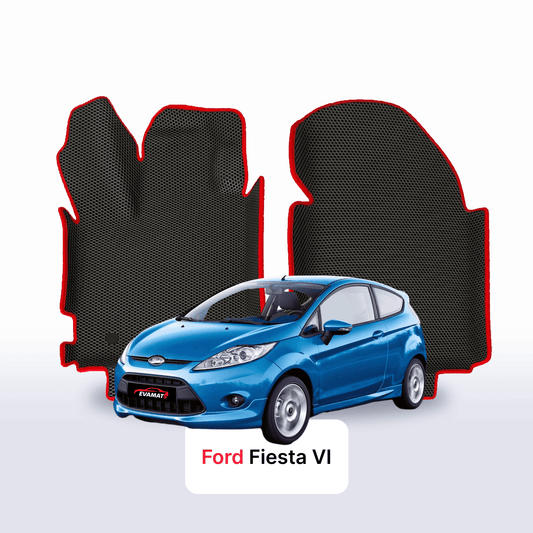 Fußmatten EVAMATS für Ford Fiesta 6 Gen 2008-2017 Jahr FLIEßHECK 3-Türer