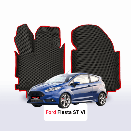 Fußmatten EVAMATS für Ford Fiesta ST 6. Generation 2013–2018, Schrägheck, 3-türig