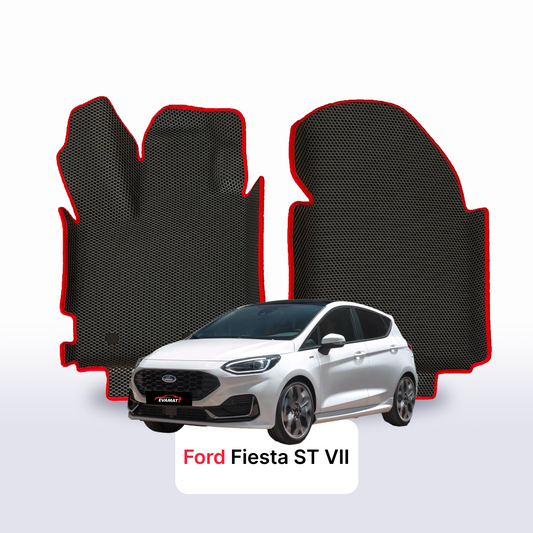 Fußmatten EVAMATS für Ford Fiesta ST 7. Generation 2018-2023 Jahr FLIEßHECK 5-Türer