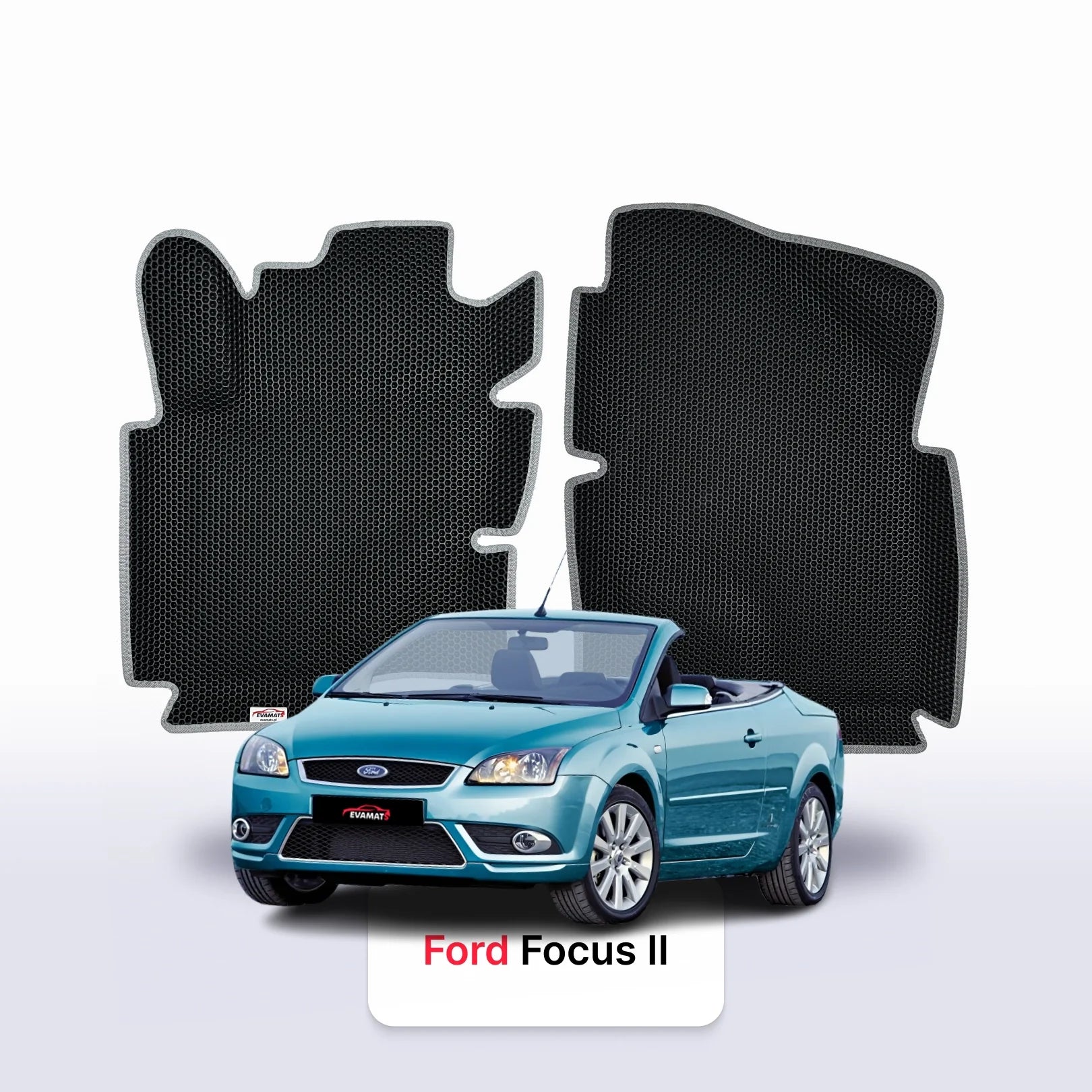 Fußmatten EVAMATS für Ford Focus(MK2) 2 gen 2004-2011 jahr COUPE/CABRIO
