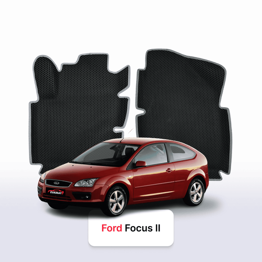 Fußmatten EVAMATS für Ford Focus 2 Gen 2004-2011 Jahr FLIEßHECK 3-Türer