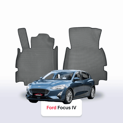 Fußmatten EVAMATS für Ford Focus(MK4) 4 gen 2018-2025 jahr SCHÄGHECK 5 türer