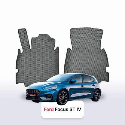 Fußmatten EVAMATS für Ford Focus ST(MK4) 4 gen 2019-2025 jahr SCHÄGHECK 5 türer