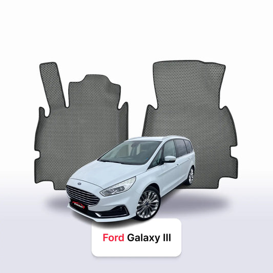 Car mats EVAMATS for Ford Galaxy 3 gen 2015-2023 year MINIVAN 5 seater.