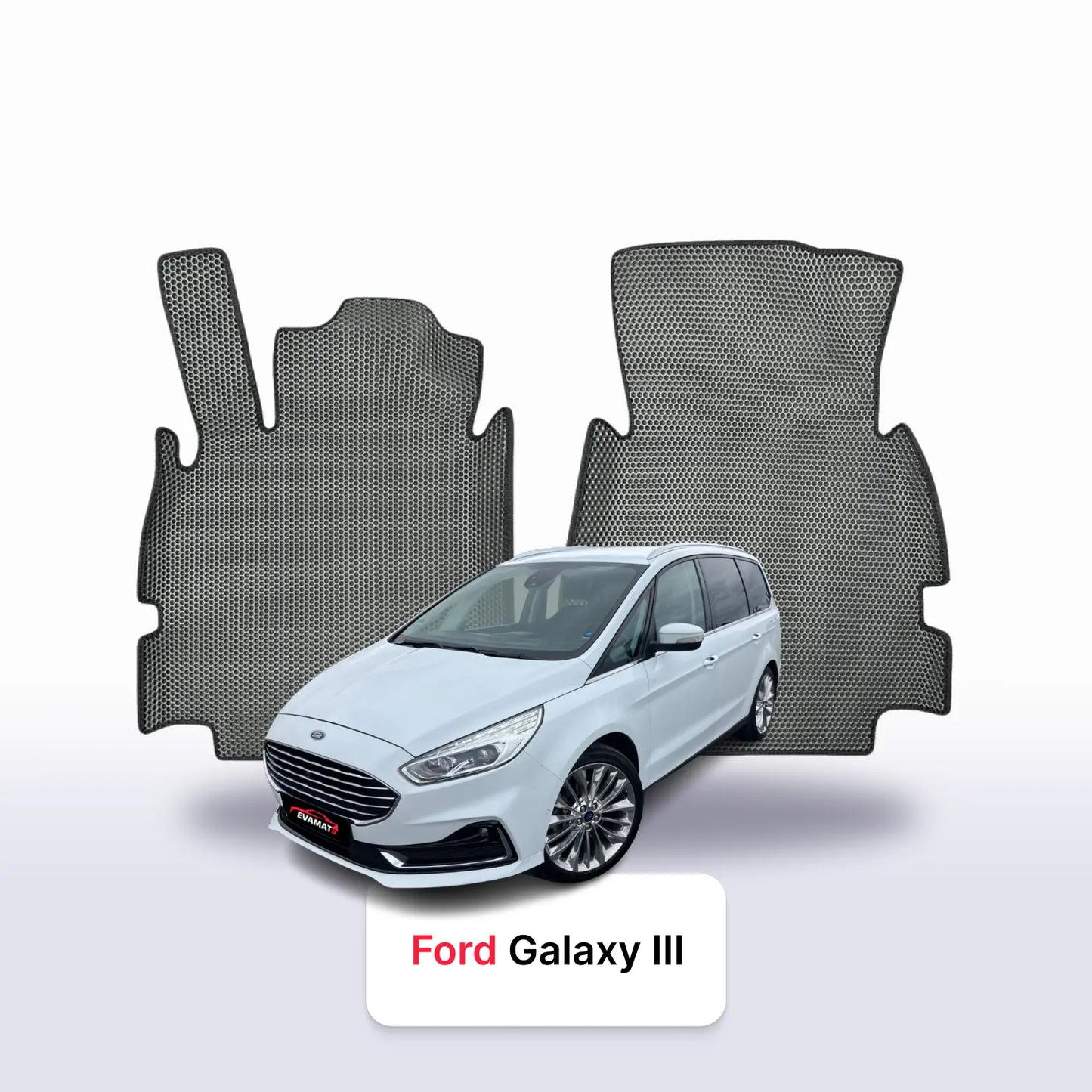 Fußmatten EVAMATS für Ford Galaxy 3 gen 2015-2023 jahr MINIVAN 5 sitzer