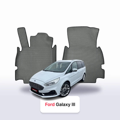Fußmatten EVAMATS für Ford Galaxy 3 gen 2015-2023 jahr MINIVAN 5 sitzer