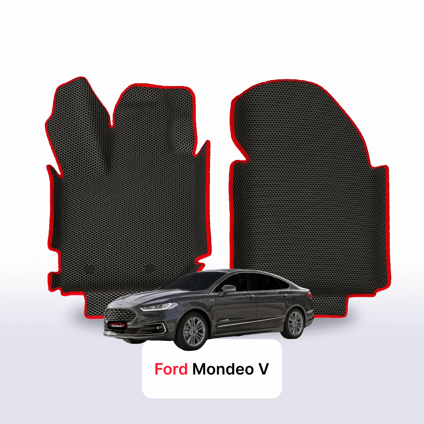 Fußmatten EVAMATS für Ford Mondeo(MK5) 5 gen 2014-2022 jahr LIMOUSINE
