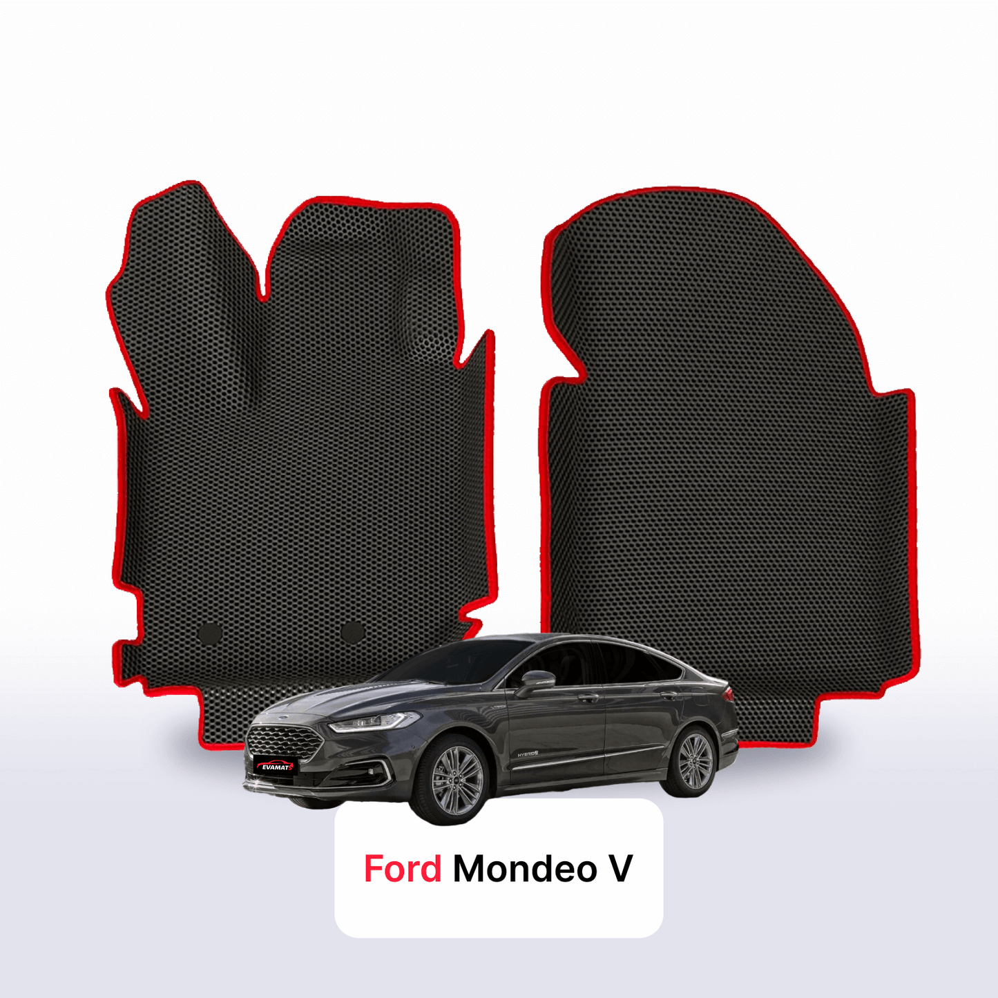 Fußmatten EVAMATS für Ford Mondeo 5 Gen 2014-2022 Jahr SEDAN
