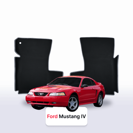 Fußmatten EVAMATS für Ford Mustang 4 Gen 1993-2004 Jahr COUPE