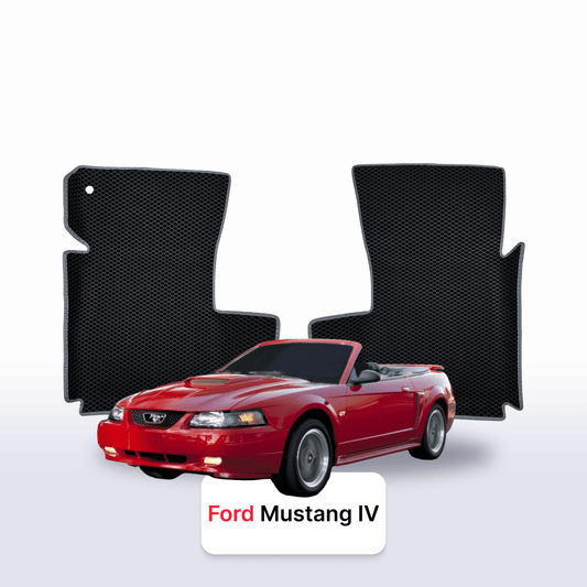 Fußmatten EVAMATS für Ford Mustang 4 Gen 1993-2004 Jahr CABRIO
