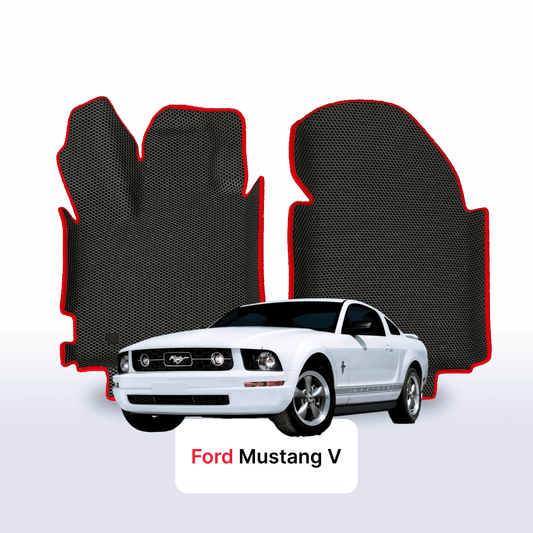 Fußmatten EVAMATS für Ford Mustang 5 Gen 2004-2014 Jahr COUPE