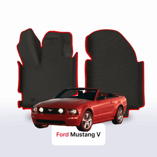 Fußmatten EVAMATS für Ford Mustang 5 Gen 2004-2014 Jahr CABRIO