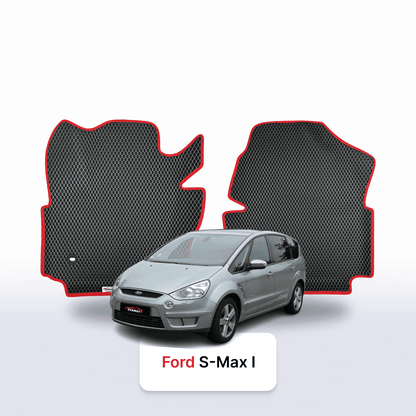 Fußmatten EVAMATS für Ford S-MAX 1. Generation 2006-2015 Jahr MINIVAN 5-Sitzer