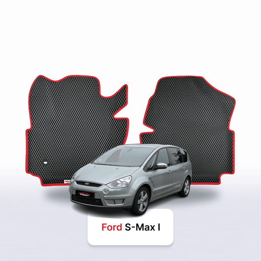 Fußmatten EVAMATS für Ford S-MAX 1. Generation 2006-2015 Jahr MINIVAN 5-Sitzer
